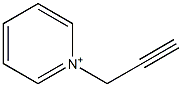 1-(2-Propynyl)pyridinium Struktur