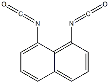 1,8-Naphthalenediyldiisocyanate Struktur