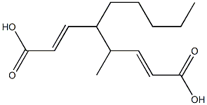 Diacrylic acid 1-methyl-2-pentyl-1,2-ethanediyl ester Struktur