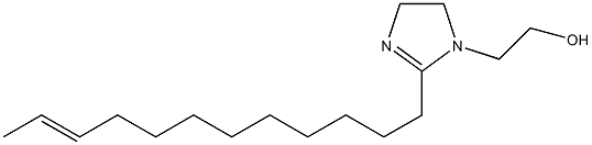 2-(10-Dodecenyl)-2-imidazoline-1-ethanol Struktur