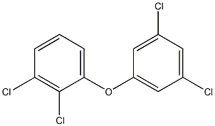 2,3-Dichlorophenyl 3,5-dichlorophenyl ether Struktur