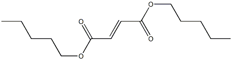 Fumaric acid dipentyl ester Struktur