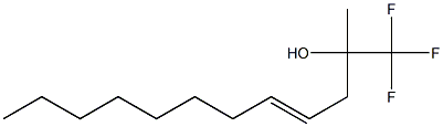 (E)-1,1,1-Trifluoro-2-methyl-4-dodecen-2-ol Struktur