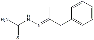 1-(1-Phenylpropan-2-ylidene)thiosemicarbazide Struktur