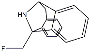 5-(Fluoromethyl)-10,11-dihydro-5H-dibenzo[a,d]cyclohepten-5,10-imine Struktur