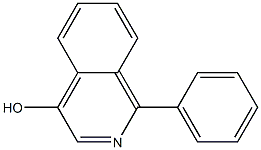 1-Phenylisoquinolin-4-ol Struktur