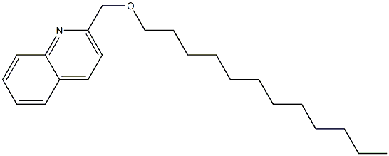 2-(Dodecyloxymethyl)quinoline Struktur