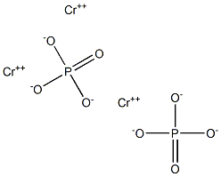 Phosphoric acid chromium(II) salt Struktur