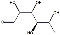 6-Deoxy-allose Struktur