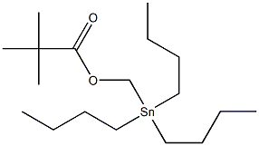 Tributyl[(pivaloyloxy)methyl]stannane Struktur