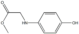 4-Hydroxy-L-phenylglycine methyl ester Struktur