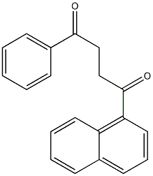 1-Phenyl-4-(1-naphtyl)-1,4-butanedione Struktur