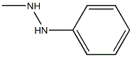 1-Phenyl-2-methylhydrazine Struktur