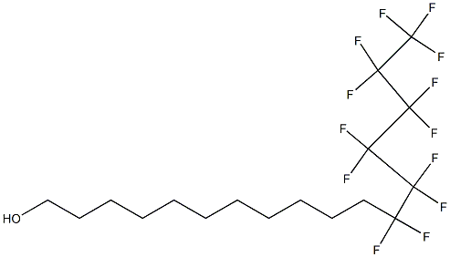 12,12,13,13,14,14,15,15,16,16,17,17,17-Tridecafluoroheptadecan-1-ol Struktur