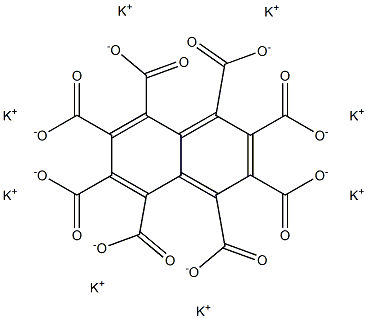 Naphthaleneoctacarboxylic acid octapotassium salt Struktur