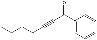 1-Phenyl-2-heptyn-1-one Struktur