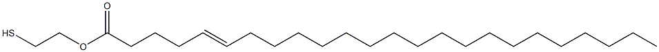 5-Tetracosenoic acid 2-mercaptoethyl ester Struktur