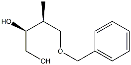 (2S,3S)-4-Benzyloxy-3-methylbutane-1,2-diol Struktur