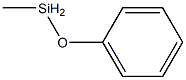 Methylphenoxysilane Struktur