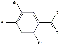 2,4,5-Tribromobenzoic acid chloride Struktur