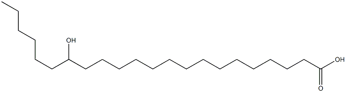 16-Hydroxydocosanoic acid Struktur