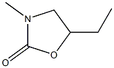 3-Methyl-5-ethyloxazolidin-2-one Struktur