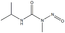 1-Isopropyl-3-methyl-3-nitrosourea Struktur