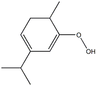 p-Mentha-2,4-dien-2-yl hydroperoxide Struktur