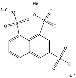 1,3,8-Naphthalenetrisulfonic acid trisodium salt Struktur