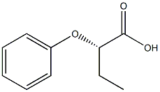 (S)-2-Phenoxybutyric acid Struktur