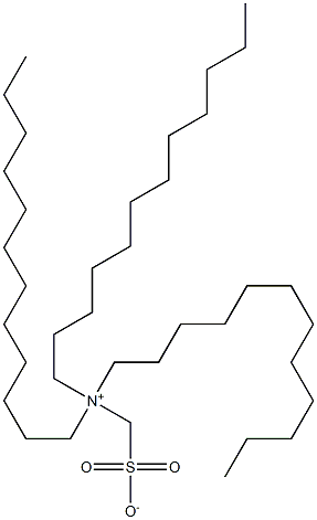 N,N-Didodecyl-N-sulfonatomethyl-1-dodecanaminium Struktur