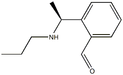 2-[(S)-1-(Propylamino)ethyl]benzaldehyde Struktur