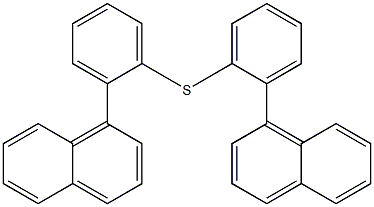 1-Naphtylphenyl sulfide Struktur