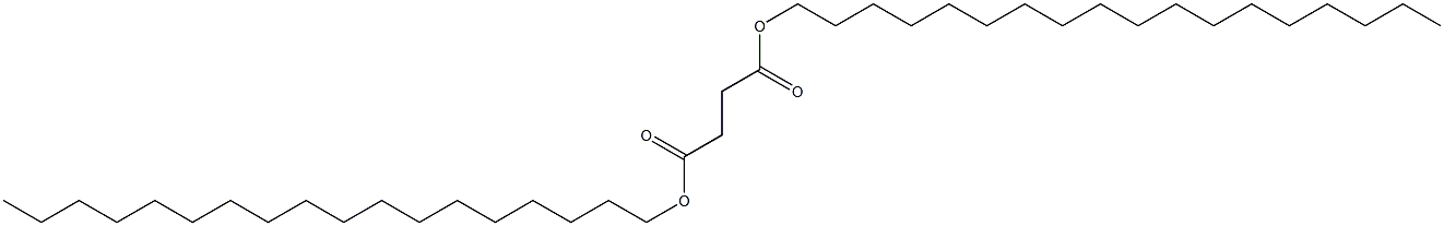 Succinic acid dioctadecyl ester Struktur