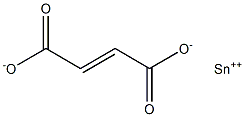 Fumaric acid tin(II) salt Struktur