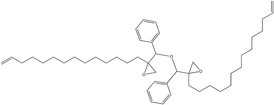 2-(13-Tetradecenyl)phenylglycidyl ether Struktur