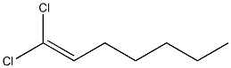 1,1-Dichloro-1-heptene Struktur