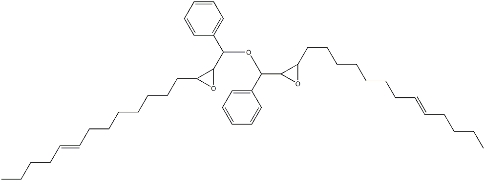 3-(8-Tridecenyl)phenylglycidyl ether Struktur