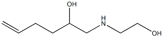 1-[(2-Hydroxyethyl)amino]-5-hexen-2-ol Struktur