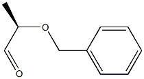 (R)-2-(ベンジルオキシ)プロピオンアルデヒド 化學構(gòu)造式