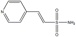 2-(4-Pyridinyl)ethenesulfonamide Struktur