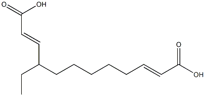 Diacrylic acid 1-ethyl-1,6-hexanediyl ester Struktur