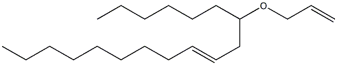 7-Allyloxy-9-octadecene Struktur