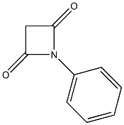 1-Phenyl-2,4-azetidinedione Struktur