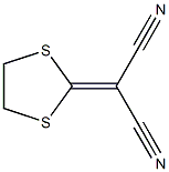 1,3-Dithiolane-2-ylidenemalononitrile Struktur