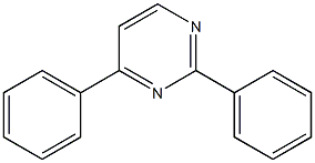 2,4-Diphenylpyrimidine Struktur