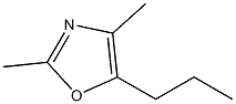 2,4-Dimethyl-5-propyloxazole Struktur