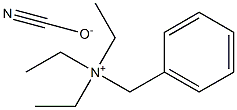 Benzyltriethylammonium cyanate Struktur