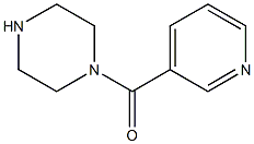 1-Piperazinyl(3-pyridinyl)methanone Struktur