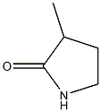 3-Methyl-2-pyrrolidinon Struktur